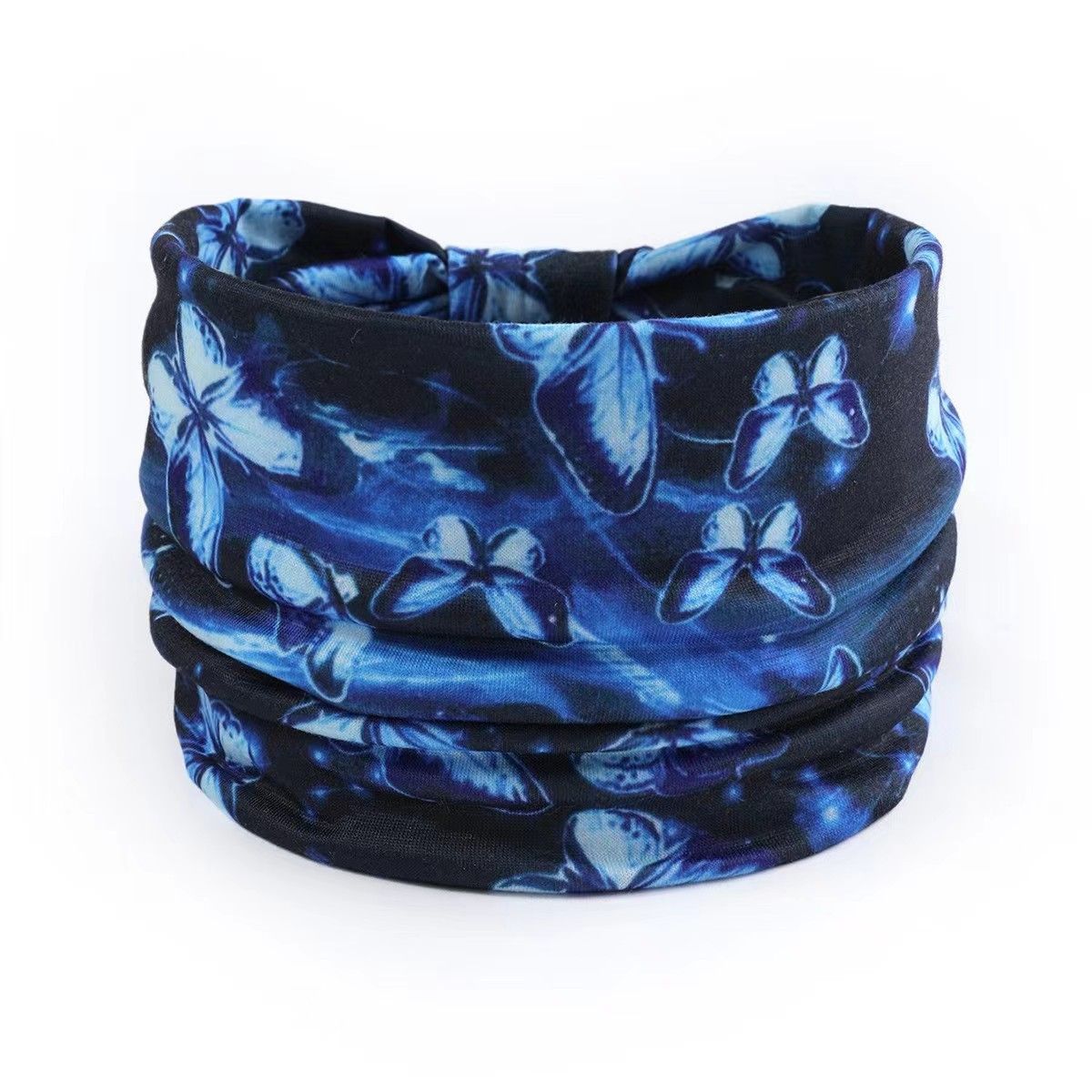 Hot Selling Printed Sports Hairband Headband Fashion Wide Edge Knotted Yoga Headband