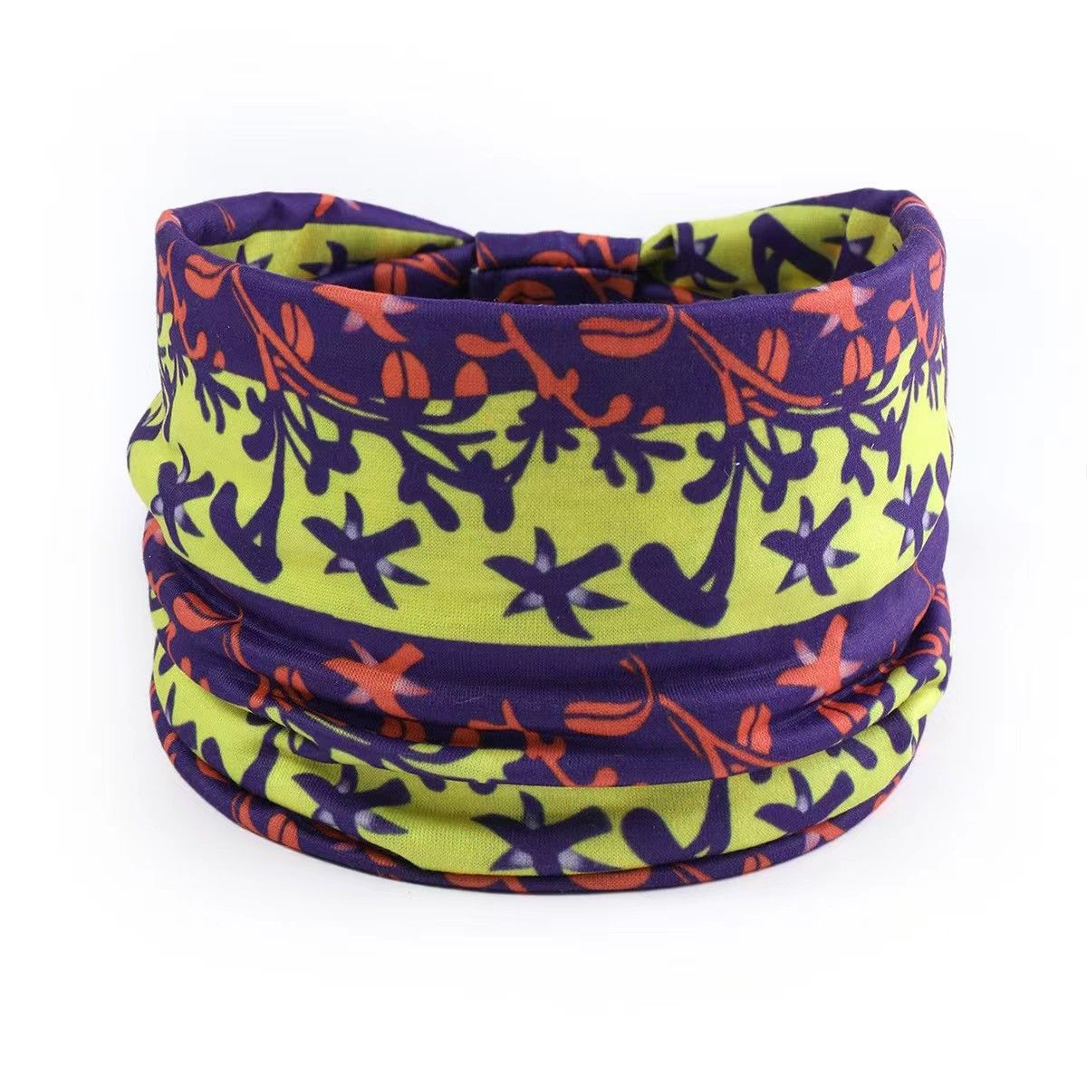 Hot Selling Printed Sports Hairband Headband Fashion Wide Edge Knotted Yoga Headband