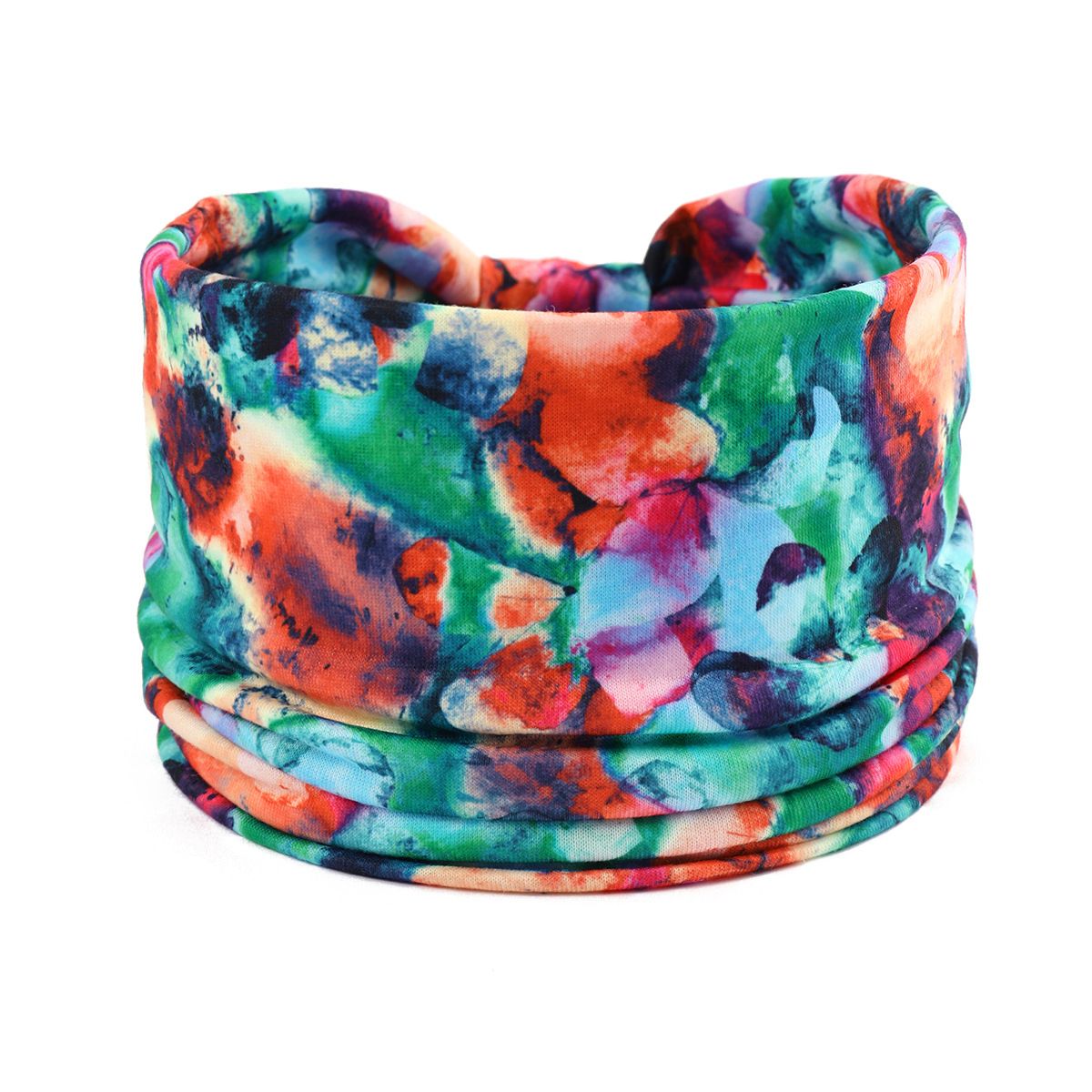 Hot Selling Printed Sports Hairband Headband Fashion Wide Edge Knotted Yoga Headband