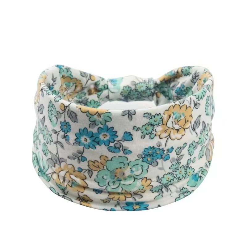 Hot Selling Printed Sports Hairband Headband Fashion Wide Edge Knotted Yoga Headband