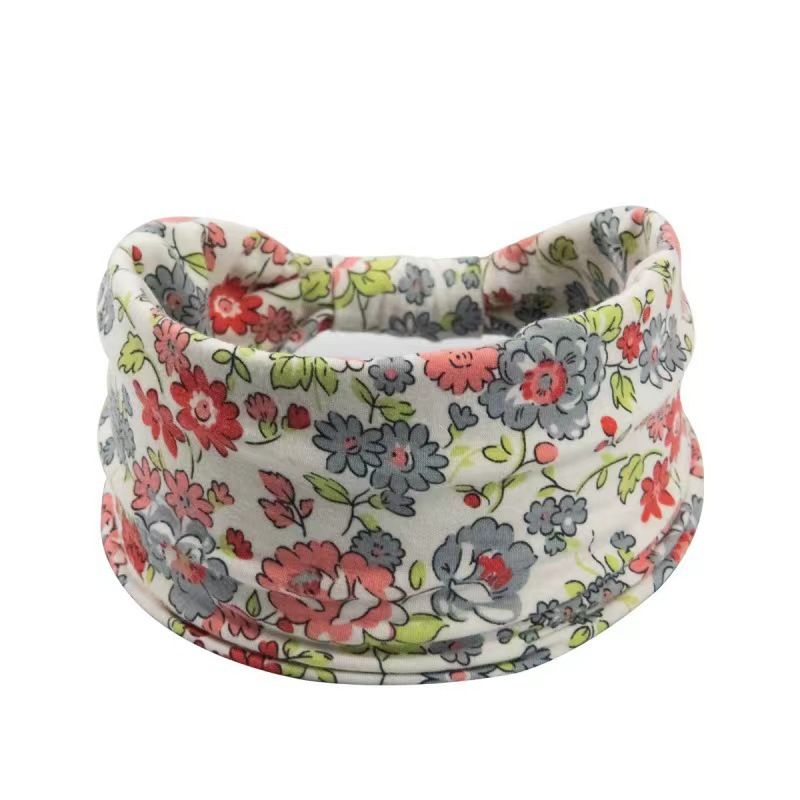 Hot Selling Printed Sports Hairband Headband Fashion Wide Edge Knotted Yoga Headband