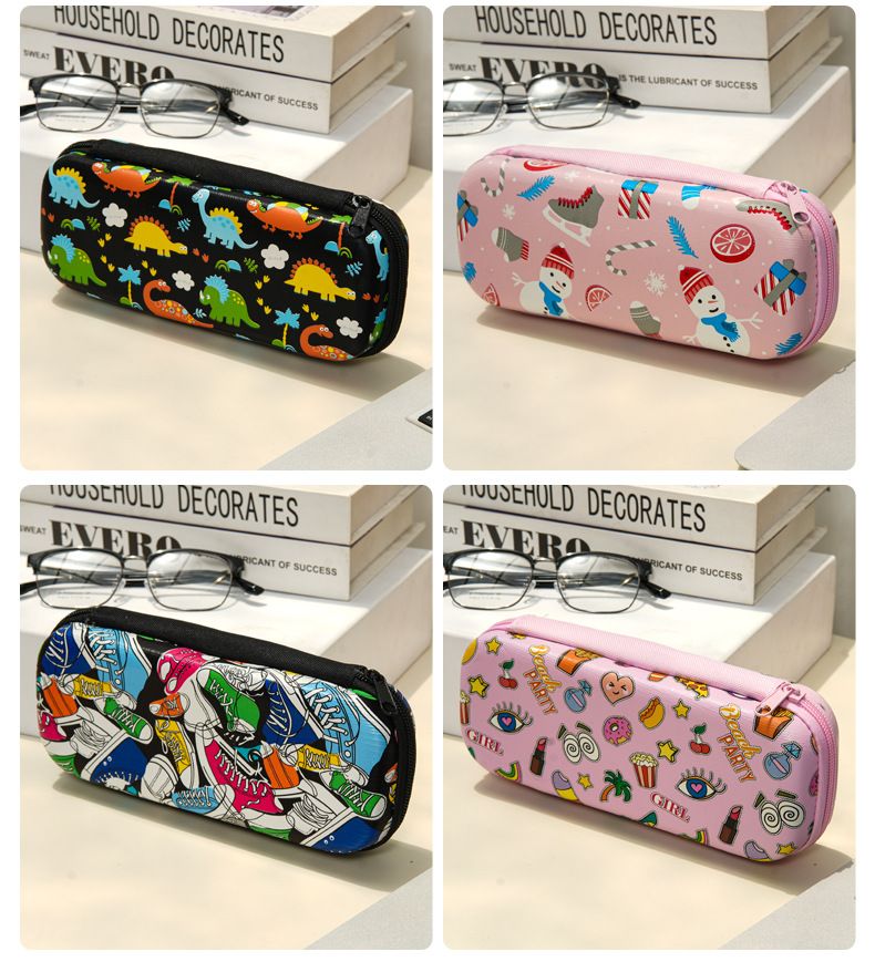 EVA Cartoon Large Capacity Pencil Case Simple Creative Pencil Bag Multi-layer Stationery Box