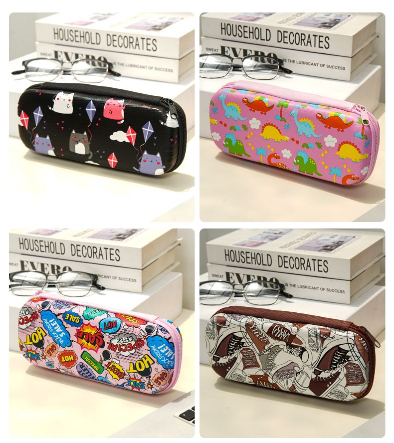 EVA Cartoon Large Capacity Pencil Case Simple Creative Pencil Bag Multi-layer Stationery Box