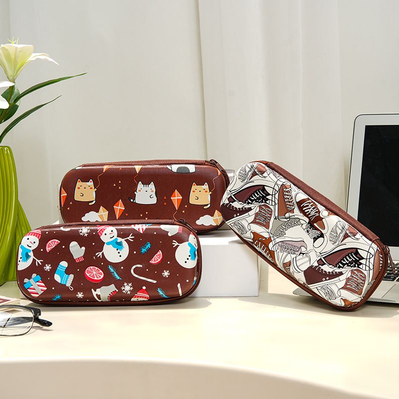 EVA Cartoon Large Capacity Pencil Case Simple Creative Pencil Bag Multi-layer Stationery Box