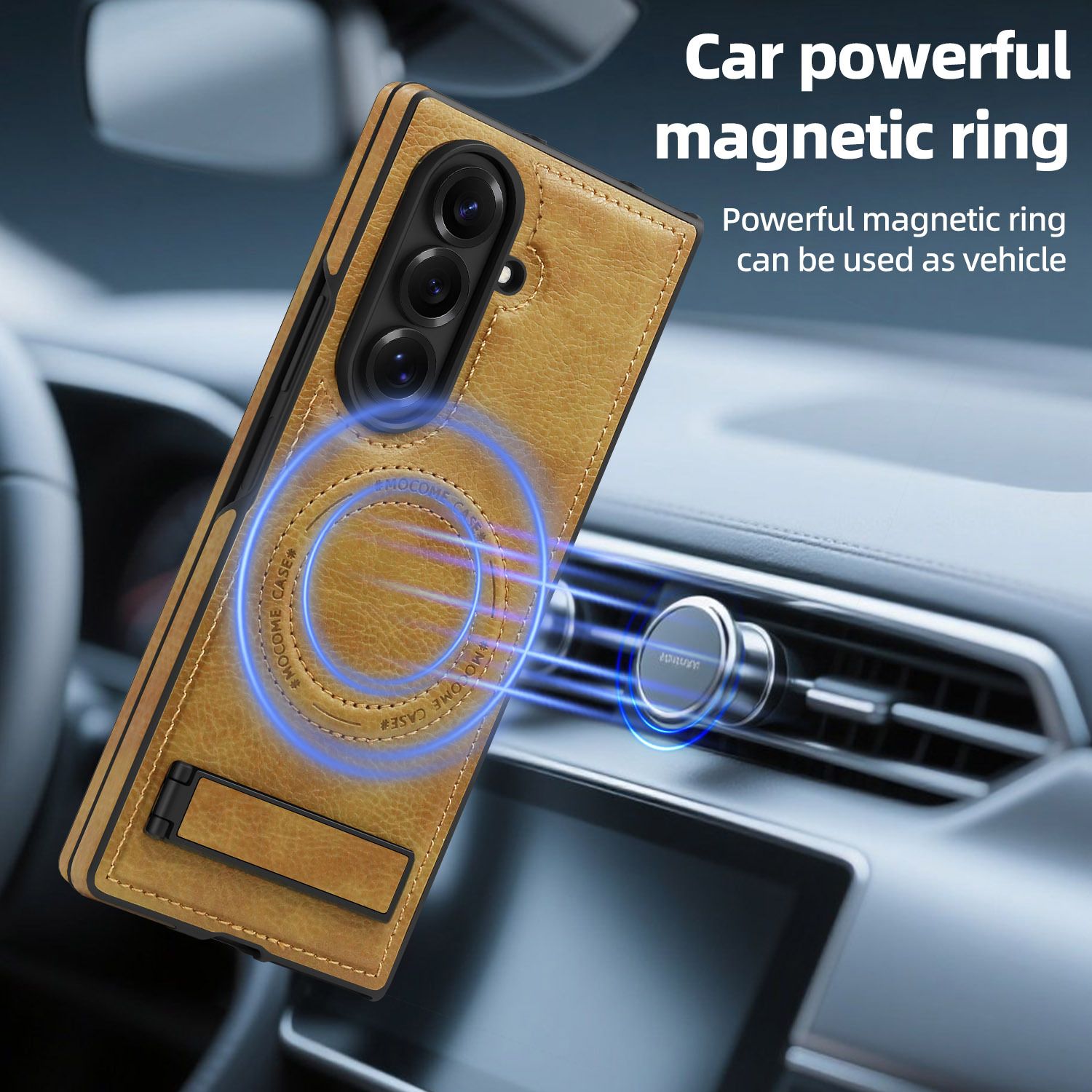 Premium Business Magnetic Folding PU Leather case With Kickstand Holder Phone Case for Samsung Galaxy Z Fold 7 6 5 4 3 Z Flip7 6 5 4 3