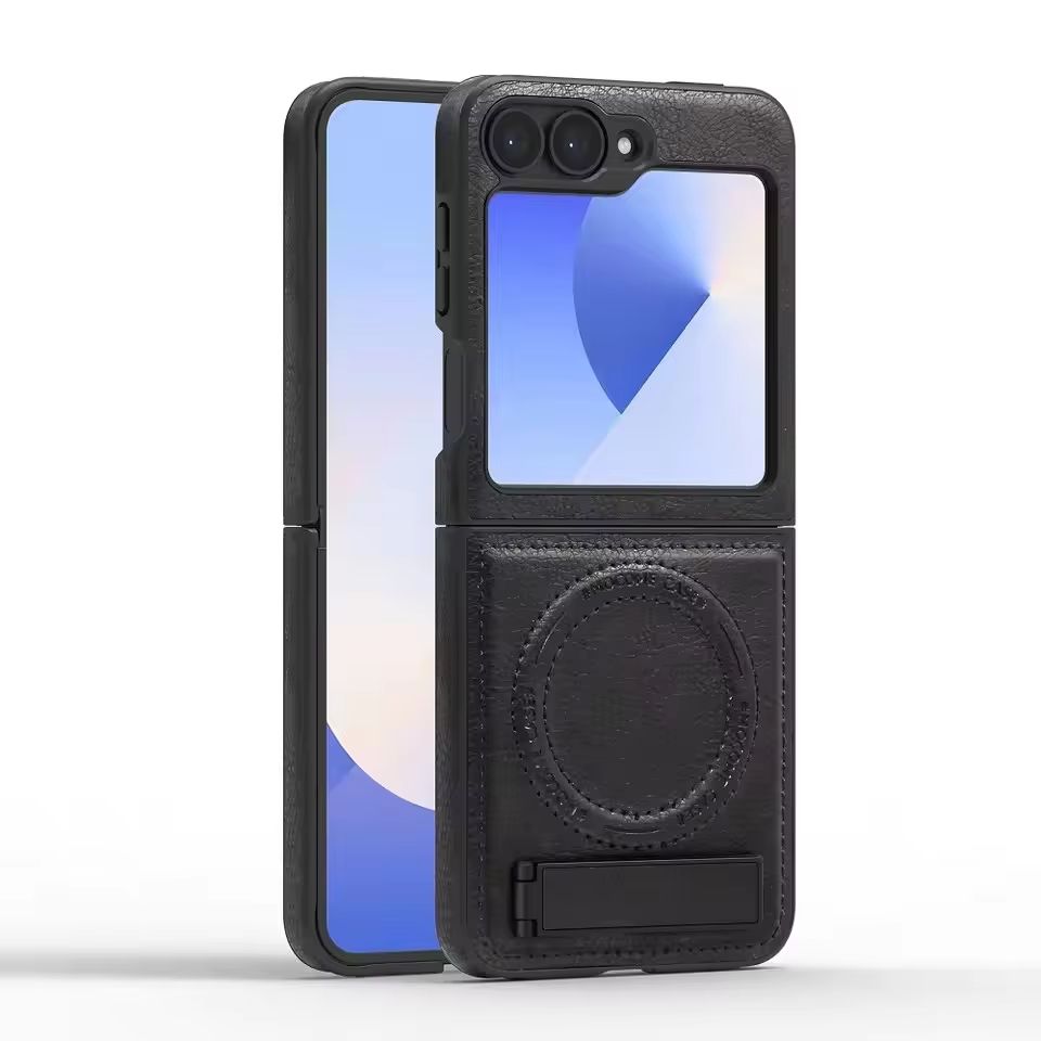 Premium Business Magnetic Folding PU Leather case With Kickstand Holder Phone Case for Samsung Galaxy Z Fold 7 6 5 4 3 Z Flip7 6 5 4 3