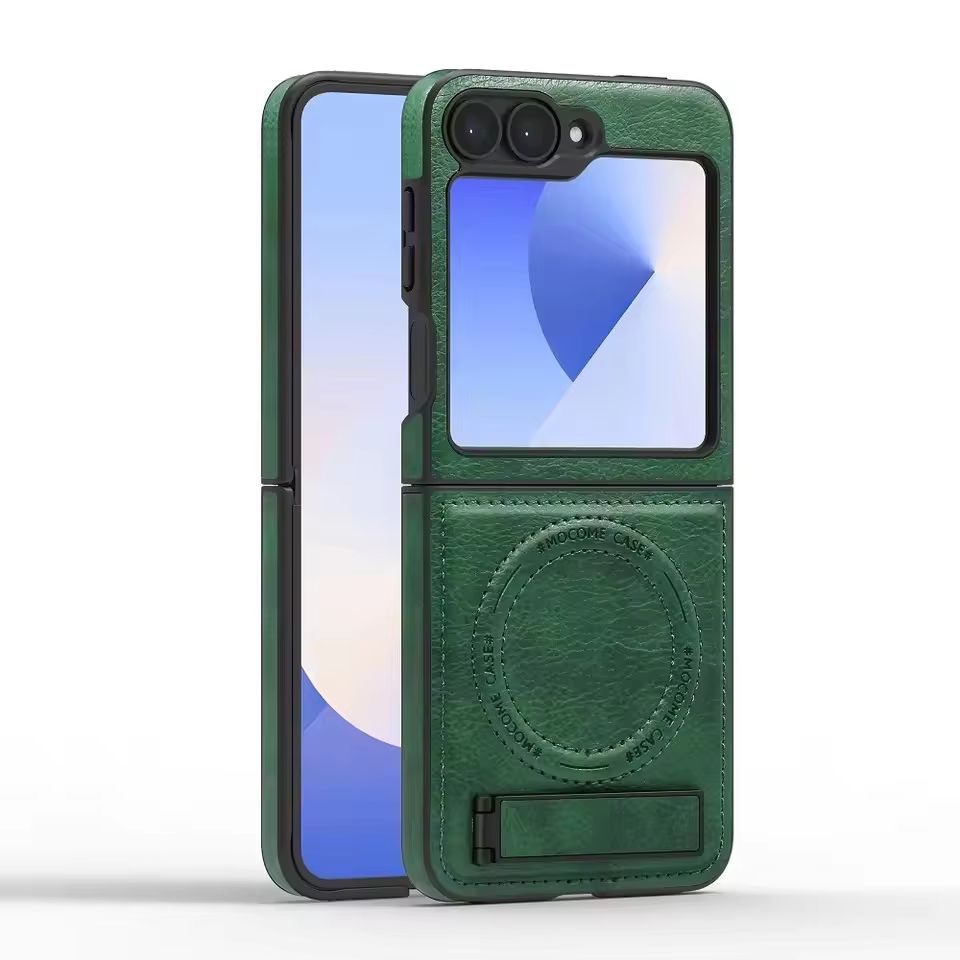 Premium Business Magnetic Folding PU Leather case With Kickstand Holder Phone Case for Samsung Galaxy Z Fold 7 6 5 4 3 Z Flip7 6 5 4 3