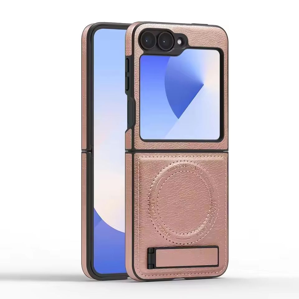 Premium Business Magnetic Folding PU Leather case With Kickstand Holder Phone Case for Samsung Galaxy Z Fold 7 6 5 4 3 Z Flip7 6 5 4 3