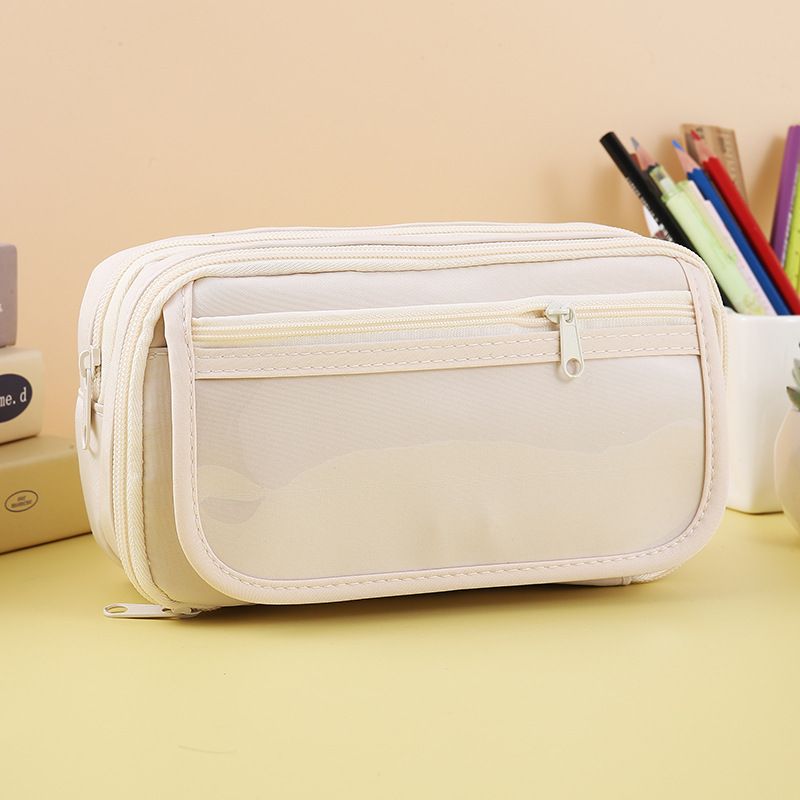 Creative Big Capacity Pencil Case Bag School Stationery Gift for Kids Students Girls