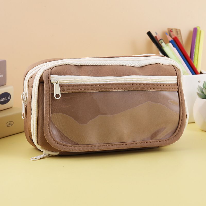 Creative Big Capacity Pencil Case Bag School Stationery Gift for Kids Students Girls