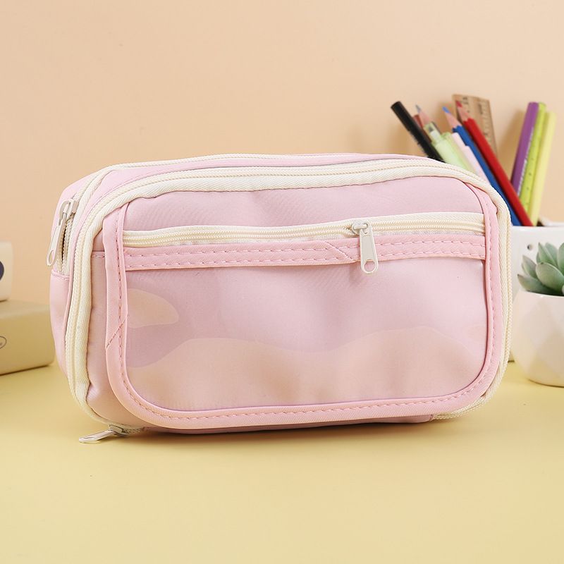 Creative Big Capacity Pencil Case Bag School Stationery Gift for Kids Students Girls