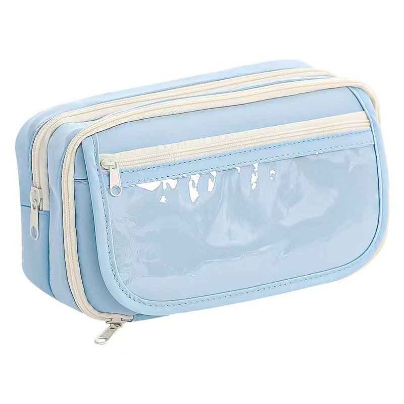 Creative Big Capacity Pencil Case Bag School Stationery Gift for Kids Students Girls