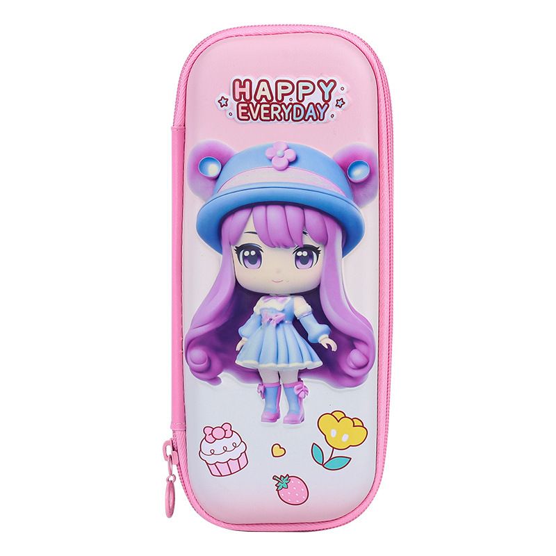 Little Goblin Pencil Case for Children EVA Primary Schools Students Stationery Box Boys and Girls Cartoon Pencil Case