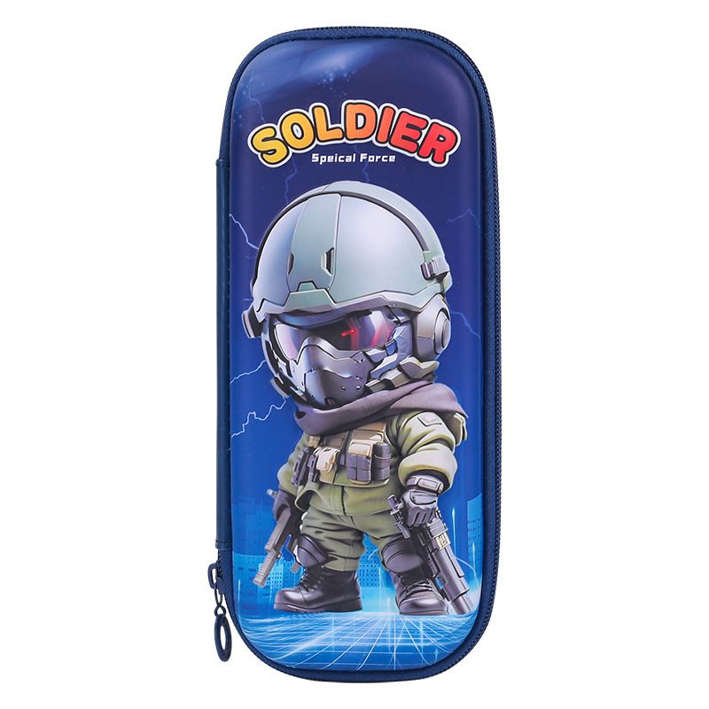 Little Goblin Pencil Case for Children EVA Primary Schools Students Stationery Box Boys and Girls Cartoon Pencil Case