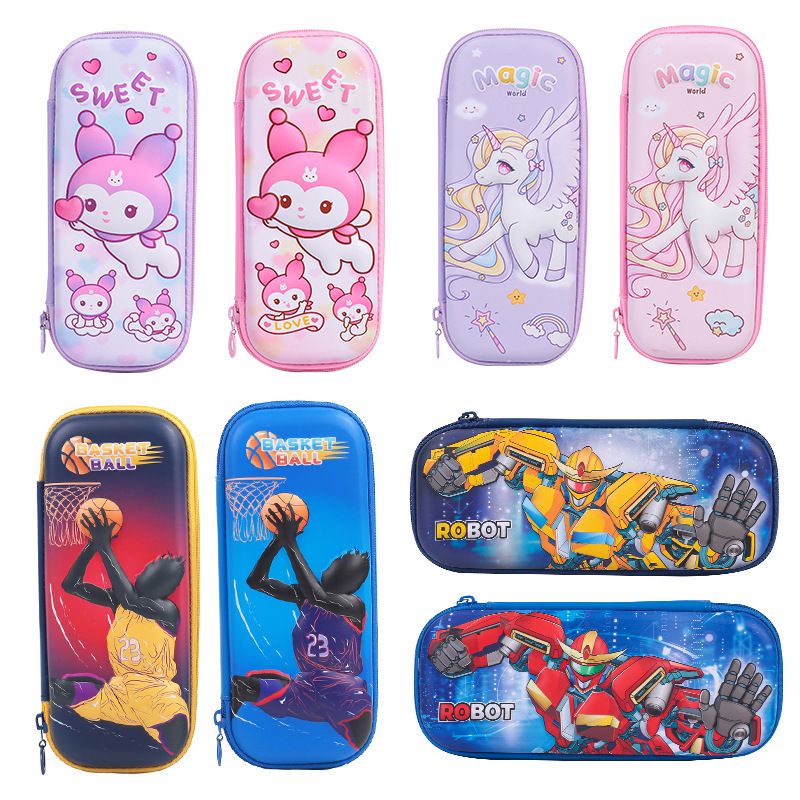 Little Goblin Pencil Case for Children EVA Primary Schools Students Stationery Box Boys and Girls Cartoon Pencil Case
