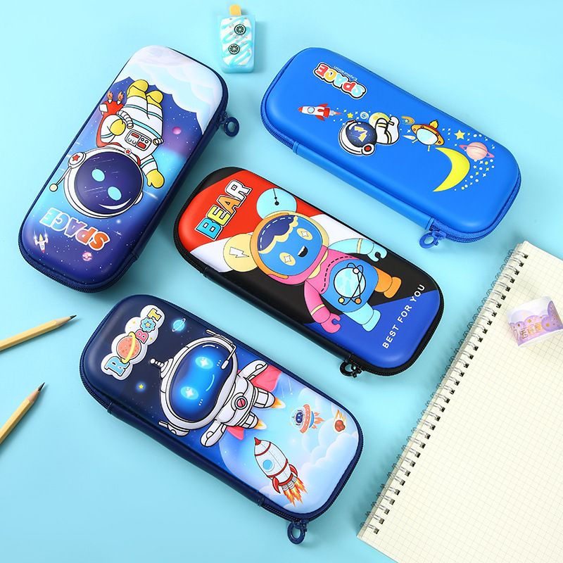 Little Goblin Pencil Case for Children EVA Primary Schools Students Stationery Box Boys and Girls Cartoon Pencil Case