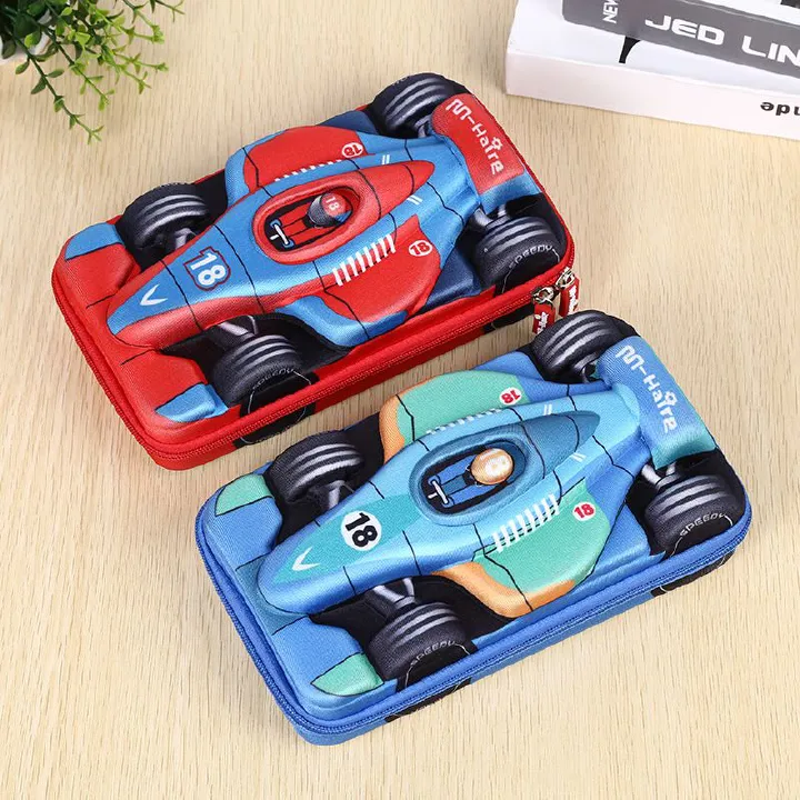 Motorbike Pencil case Design Customized Cartoon Pencil Cases for School Students Children Pencil Box