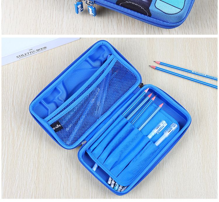 Motorbike Pencil case Design Customized Cartoon Pencil Cases for School Students Children Pencil Box