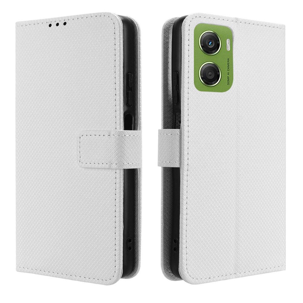 Flip Cover for Motorola Moto G06,G06 Power Case Leather Magnetic Flip Folio Stand Phone Cover with Card Holder