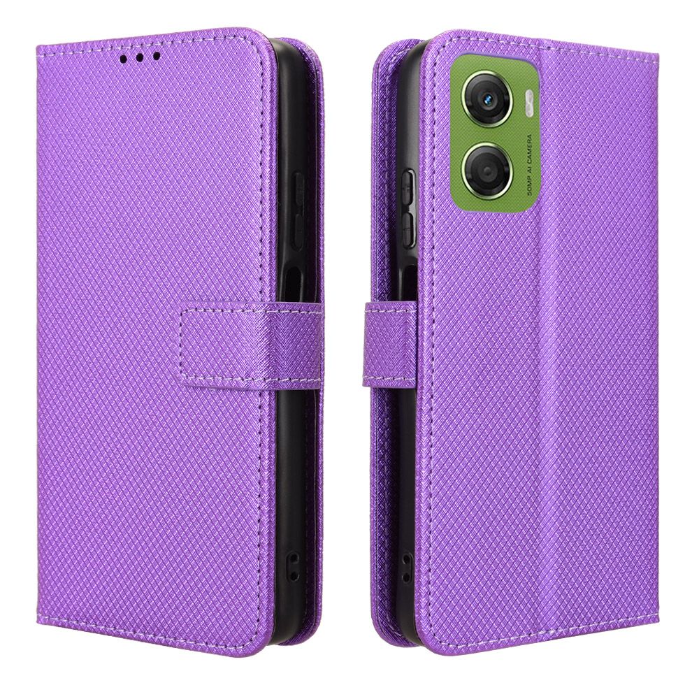 Flip Cover for Motorola Moto G06,G06 Power Case Leather Magnetic Flip Folio Stand Phone Cover with Card Holder