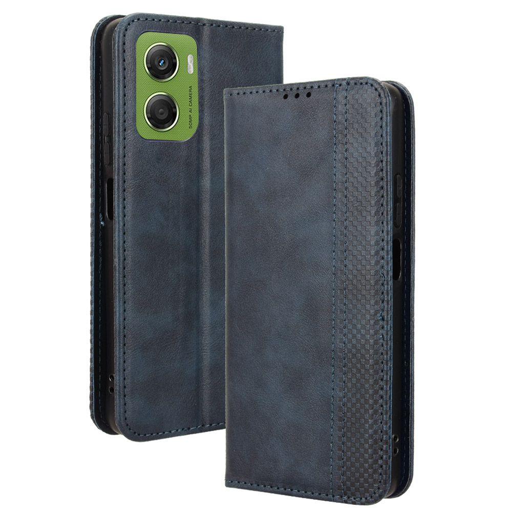 Flip Cover for Motorola Moto G06,G06 Power Case Leather Magnetic Flip Folio Stand Phone Cover with Card Holder