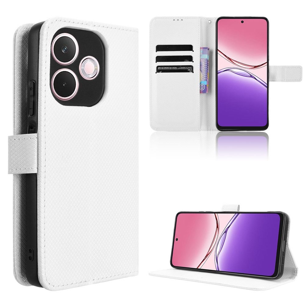 Flip Cover for Oppo A5 Pro,6.67" Case Leather Magnetic Flip Folio Stand Phone Cover with Card Holder
