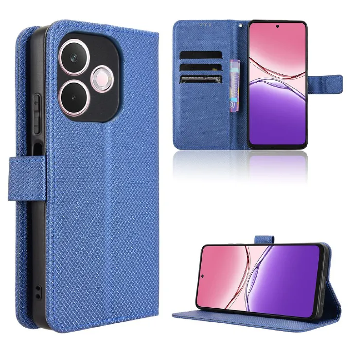 Flip Cover for Oppo A5 Pro,6.67" Case Leather Magnetic Flip Folio Stand Phone Cover with Card Holder
