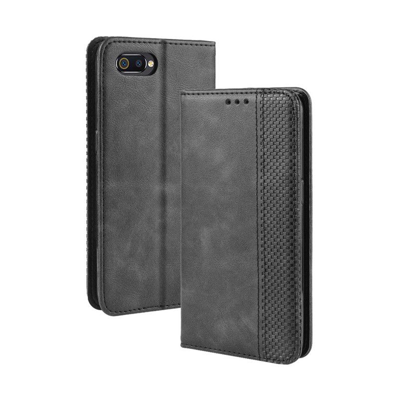 Wallet Flip Cover For OPPO A1K/Realme C2,OPPO Reno 5G/10X ZOOM,OPPO A9 2020/A5 2020/A11,Realme X2/Realme XT,OPPO A9/A9X,F11 Leather PU Phone Case Shockproof Durable Retro Case