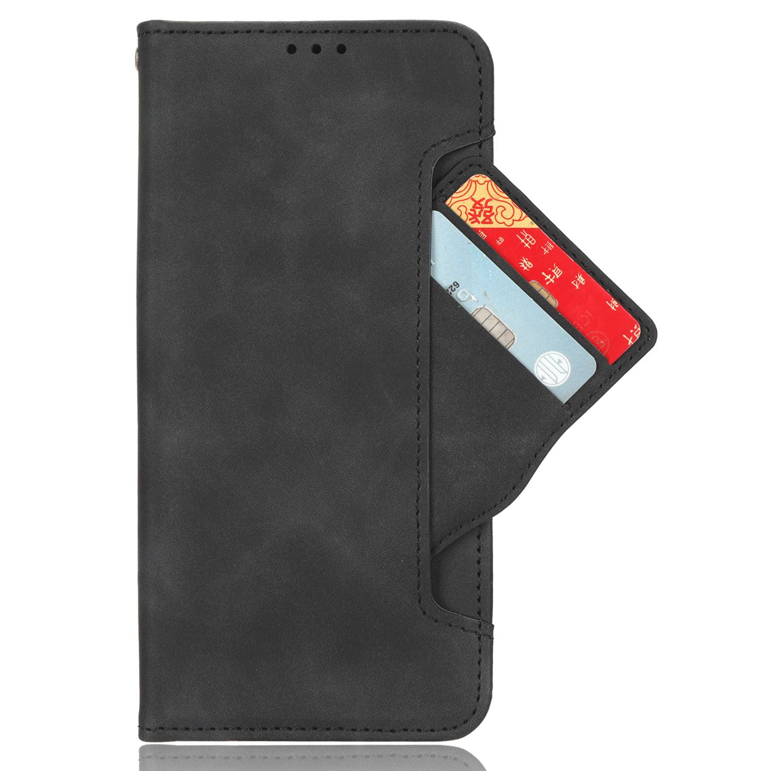 Flip Cover for Tecno spark SLIM 6.78'' Case Leather Magnetic Flip Folio Stand Phone Cover with Card Holder