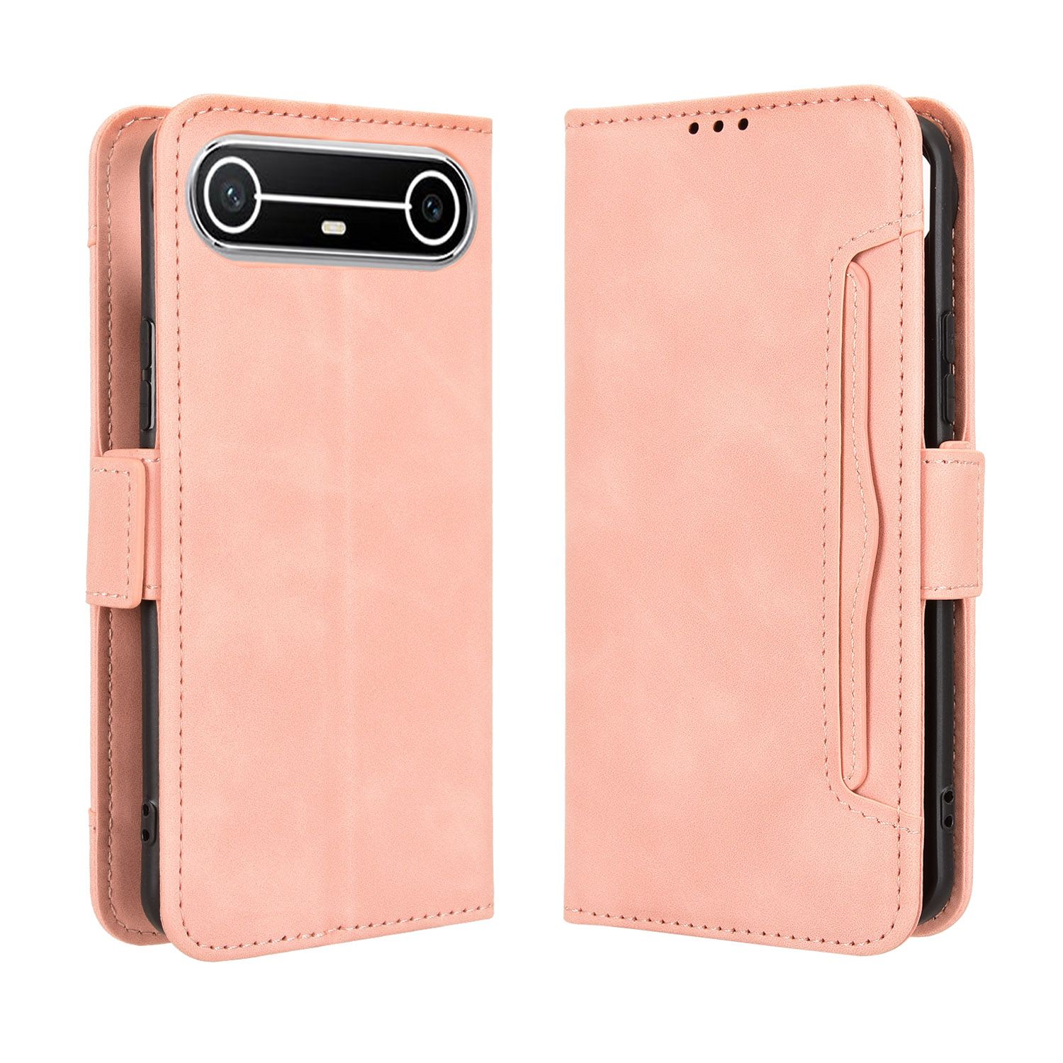 Flip Cover for Tecno spark SLIM 6.78'' Case Leather Magnetic Flip Folio Stand Phone Cover with Card Holder