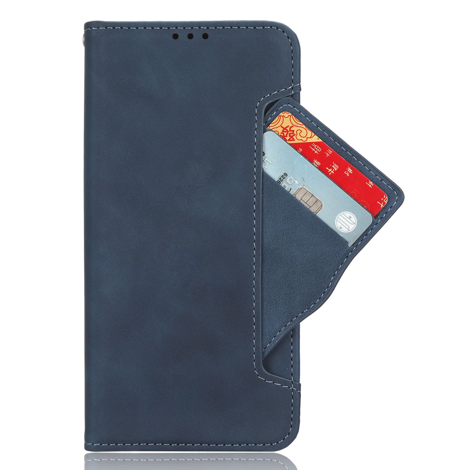 Flip Cover for Tecno spark SLIM 6.78'' Case Leather Magnetic Flip Folio Stand Phone Cover with Card Holder