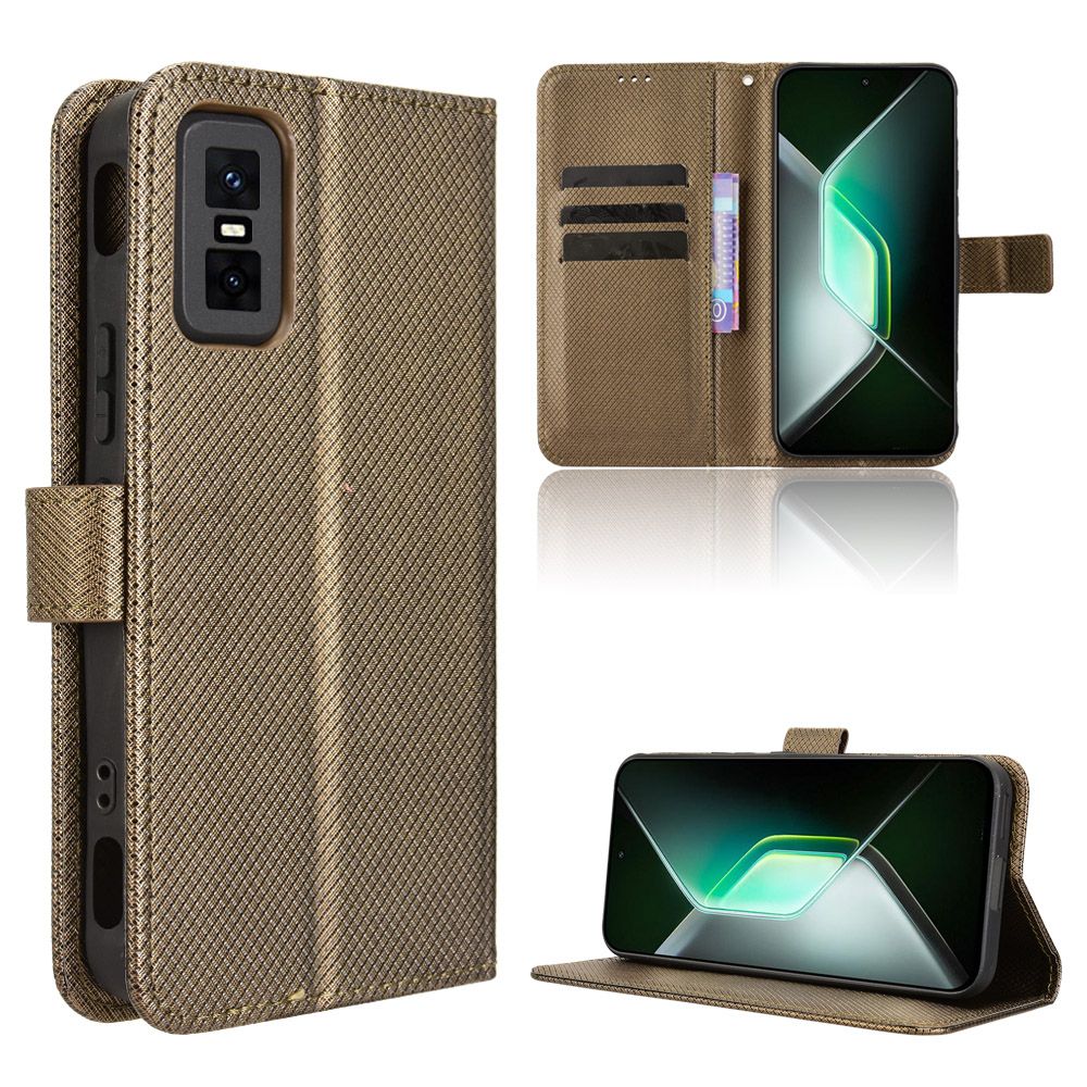 Wallet Flip Cover For Infinix GT 30 Pro Leather PU Phone Case Shockproof Durable Retro Case