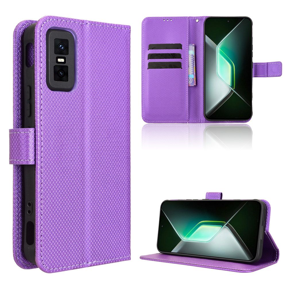 Wallet Flip Cover For Infinix GT 30 Pro Leather PU Phone Case Shockproof Durable Retro Case