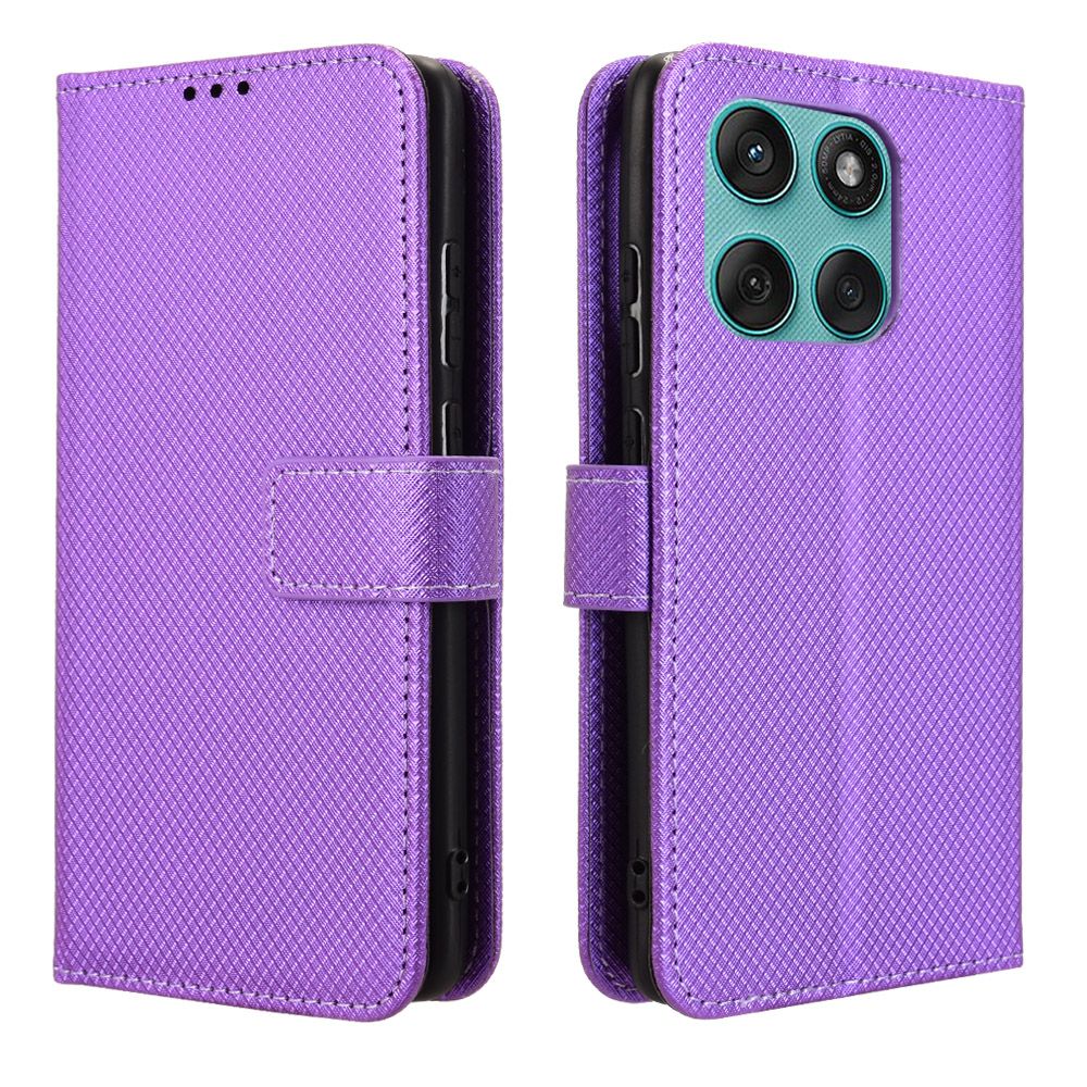 Flip Cover for Motorola Edge 60 Fusion Case Leather Magnetic Flip Folio Stand Phone Cover with Card Holder