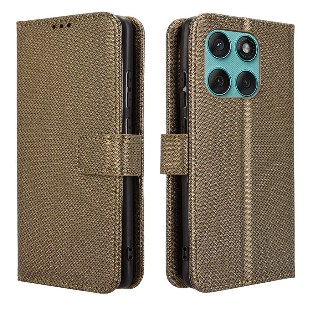 Flip Cover for Motorola Edge 60 Fusion Case Leather Magnetic Flip Folio Stand Phone Cover with Card Holder