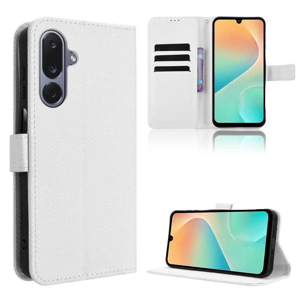 Flip Cover for Samsung Galaxy M36 5G Case Leather Magnetic Flip Folio Stand Phone Cover with Card Holder