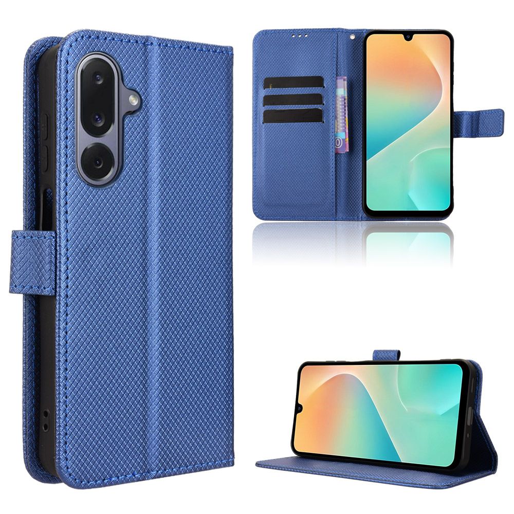 Flip Cover for Samsung Galaxy M36 5G Case Leather Magnetic Flip Folio Stand Phone Cover with Card Holder