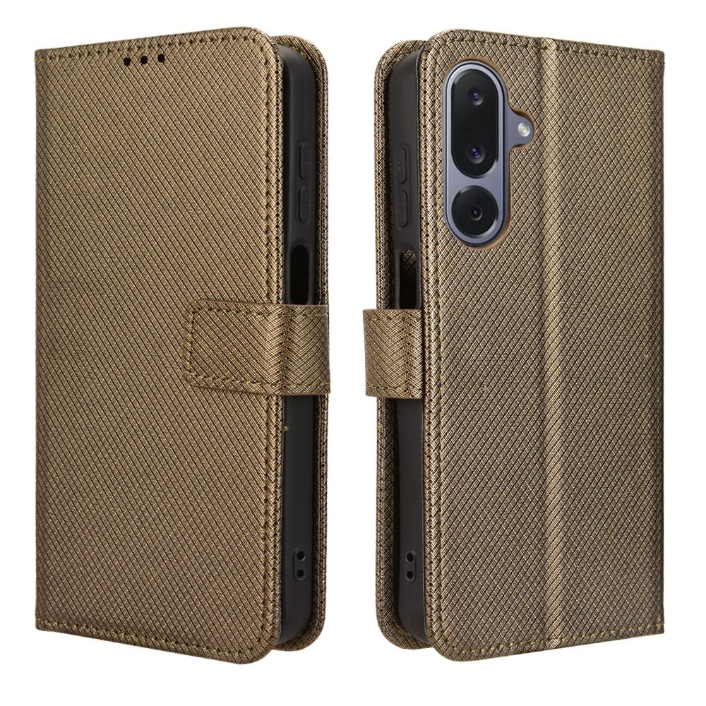 Flip Cover for Samsung Galaxy M36 5G Case Leather Magnetic Flip Folio Stand Phone Cover with Card Holder