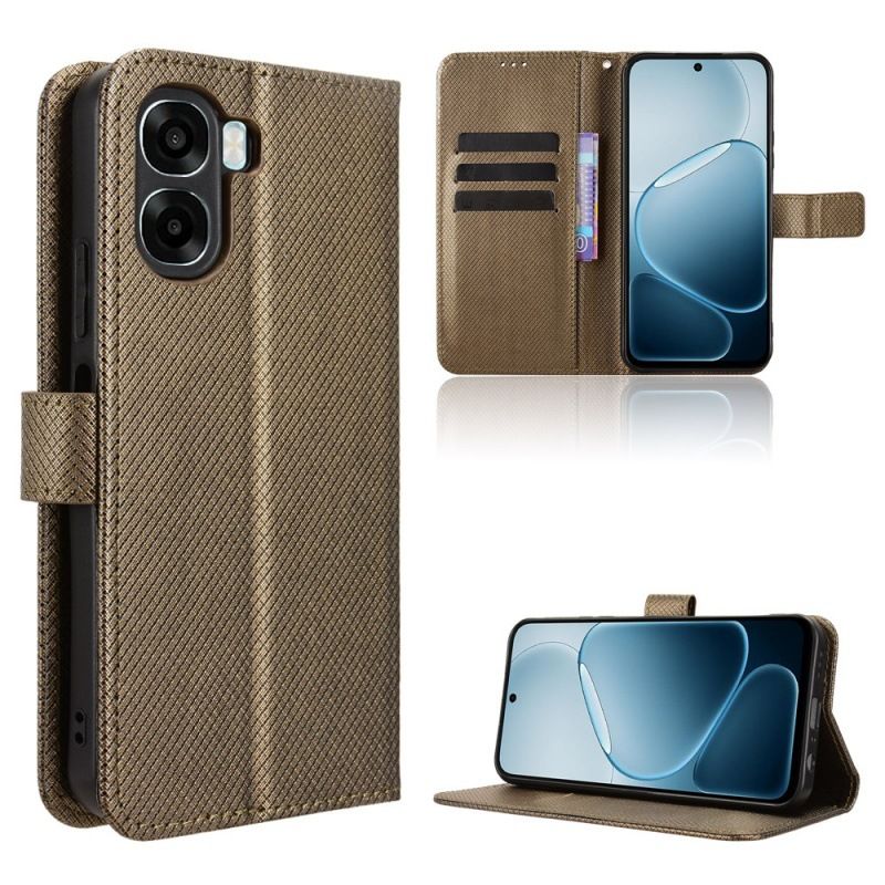 Wallet Flip Cover For OPPO A6X 4G Leather PU Phone Case Shockproof Durable Retro Case