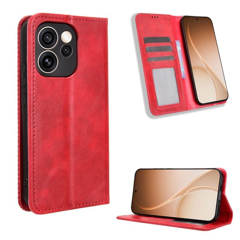Wallet Flip Cover For OPPO Reno 15 Pro 15C 15F Leather PU Phone Case Shockproof Durable Retro Case