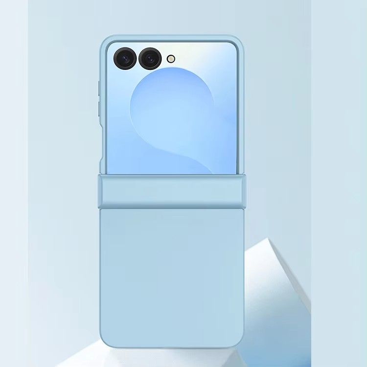 Luxury PC Hard Protection Case for Samsung Galaxy Z Flip 7 6 5 4 3 Pure Color Back Cover Mobile Phone Case (Note: select the model)