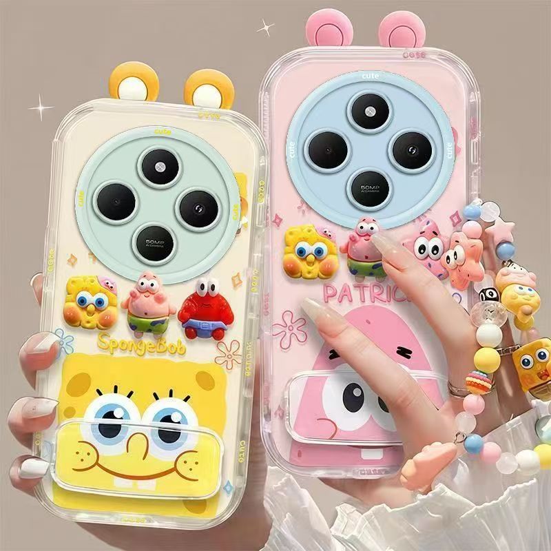 Phone Case for Xiaomi Redmi 14C 4G Fashion Cartoon Anti Fall Protective Cover