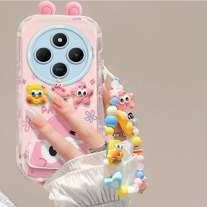 Phone Case for Xiaomi Redmi 14C 4G Fashion Cartoon Anti Fall Protective Cover