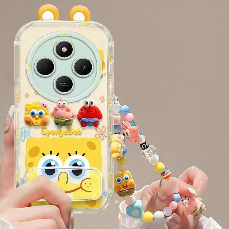 Phone Case for Xiaomi Redmi 14C 4G Fashion Cartoon Anti Fall Protective Cover