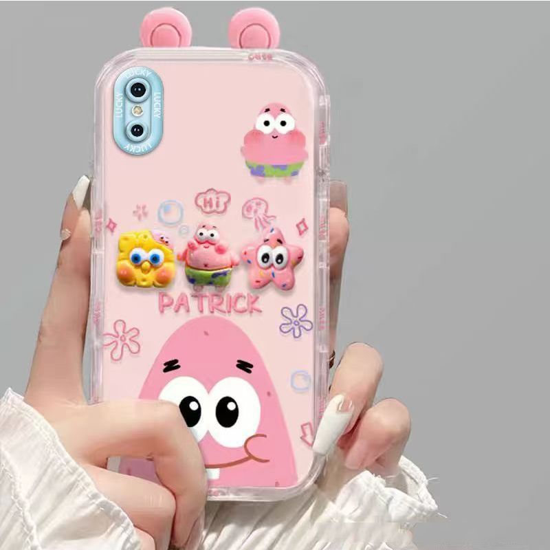 Phone Case for iPhone XS Max Fashion Cartoon Anti Fall Protective Cover