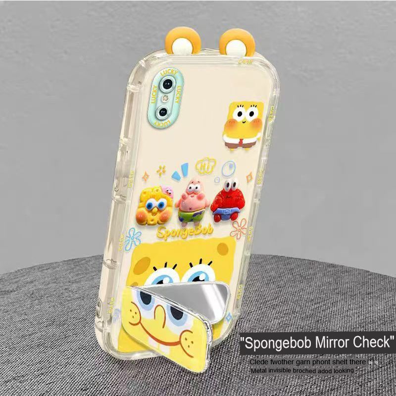 Phone Case for iPhone XS Max Fashion Cartoon Anti Fall Protective Cover