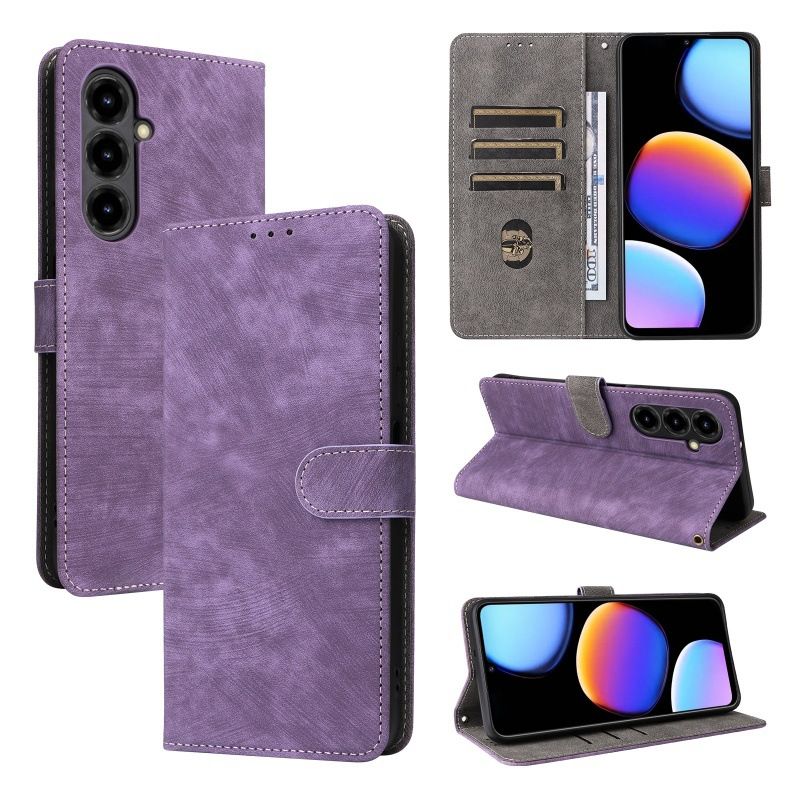 Flip Cover for ZTE Blade V80 Max PU Leather Phone Case Full-Body Protection Shockproof [RFID Blocking] Wallet Cover With Hand Strap