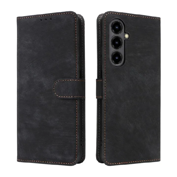 Flip Cover for ZTE Blade V80 Max PU Leather Phone Case Full-Body Protection Shockproof [RFID Blocking] Wallet Cover With Hand Strap