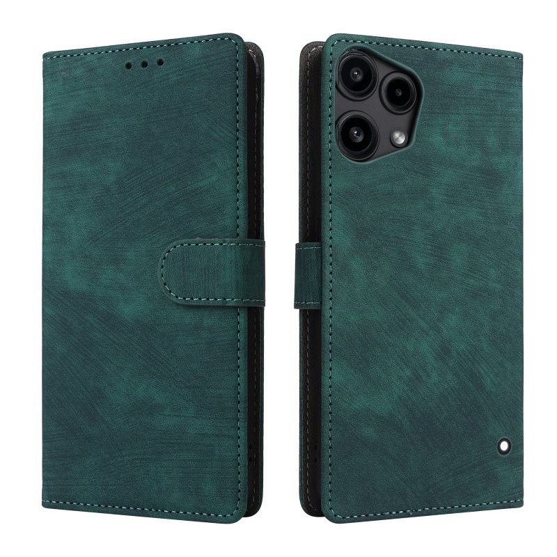 Flip Cover for Nothing Phone (3a) Lite PU Leather Phone Case Full-Body Protection Shockproof [RFID Blocking] Wallet Cover With Hand Strap