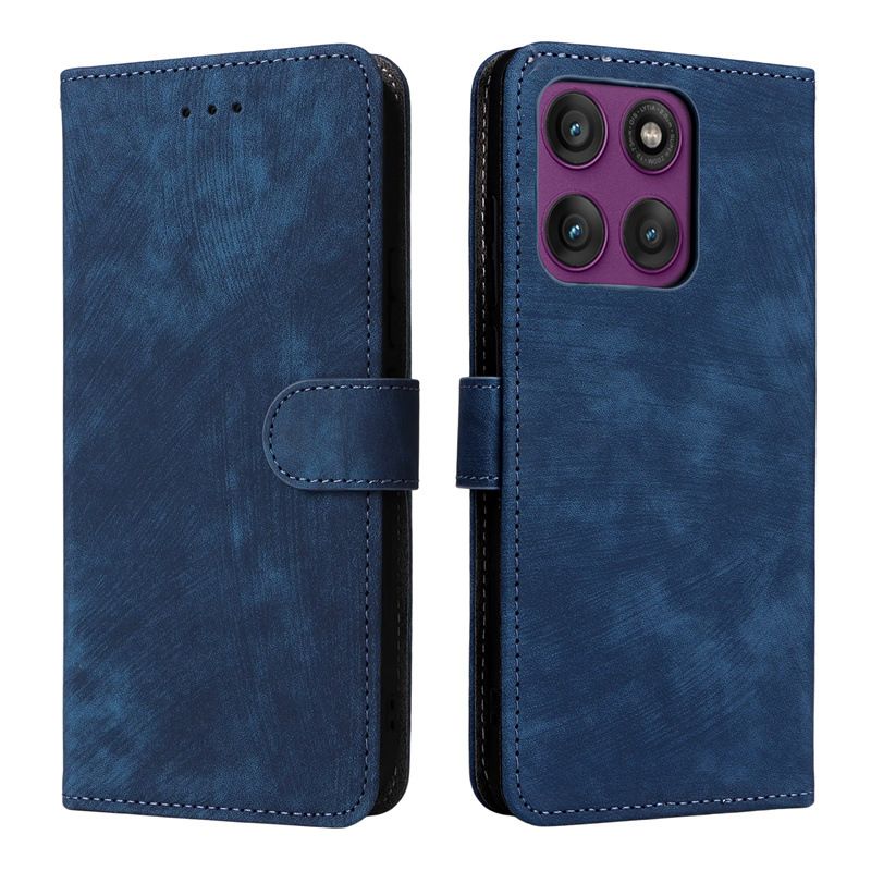 Flip Cover for Motorola Edge 60/60s/60 Pro/60 Fusion/60 Stylus/Moto G Stylus 5G (2025) PU Leather Phone Case Full-Body Protection Shockproof [RFID Blocking] Wallet Cover With Hand Strap
